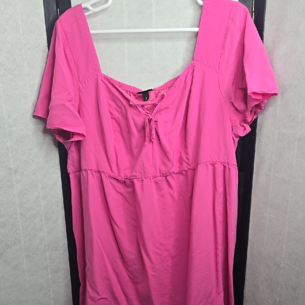 Torrid Bright Pink Blouse